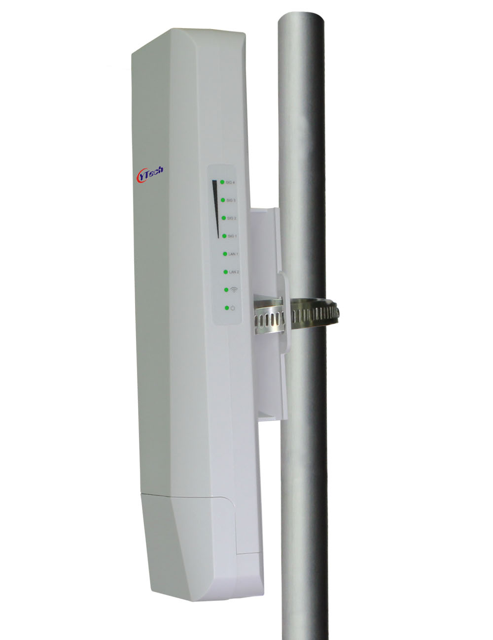 5.8GHZ frequency bands, 450Mbps transmission speeds, 3KM wireless WiFi transmission distance; 